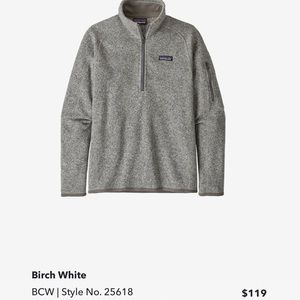 Patagonia Women's Better Sweater 1/4 Zip Pullover